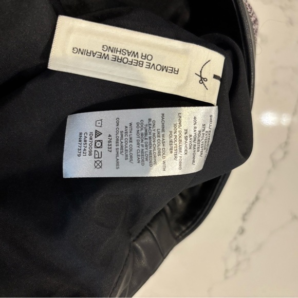 Ann Taylor Plaid Mini Skirt in Mauve and Black - Picture 7 of 7